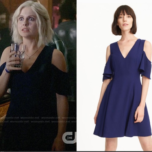 Club Monaco Pernille Cold-Shoulder dress - Picture 4 of 4